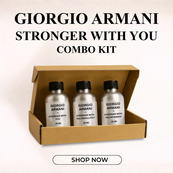 3 × 25 ml Premium Perfume Oils | Identical like Stronger With You