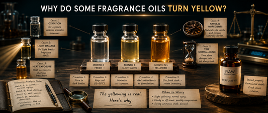 Why Do Some Fragrance Oils Turn Yellow ?