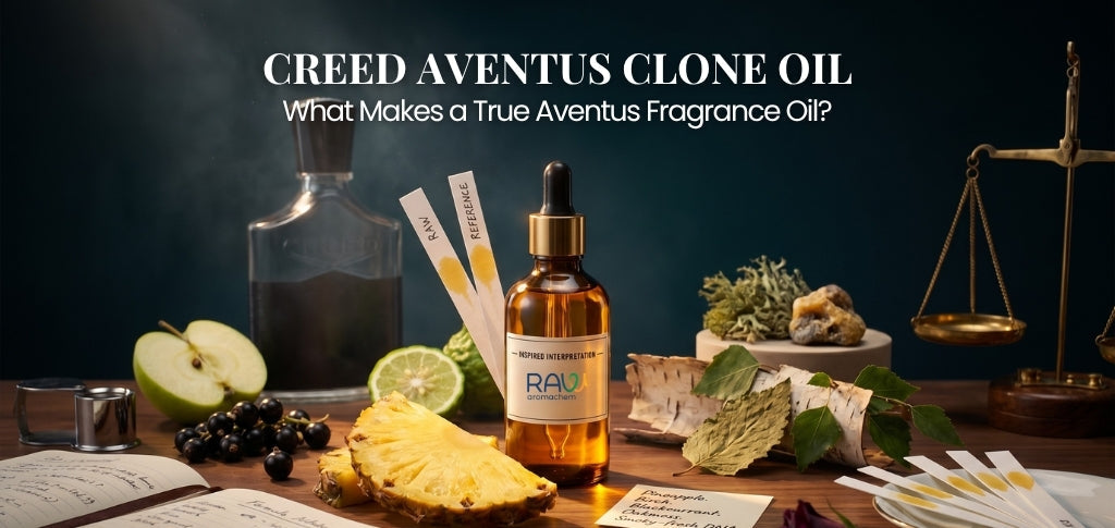 Creed Aventus clone oil with pineapple, citrus, and woody fragrance notes.