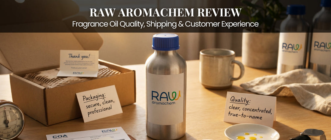 RAW Aromachem Review - Fragrance Oil Quality, Shipping & Customer Experience