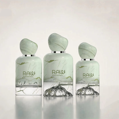 Luxury Marble Finish Perfume Glass Bottle