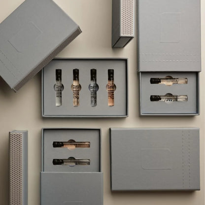 Aroma Explorer Discovery Kit – 4 Perfume Sample Vial Box