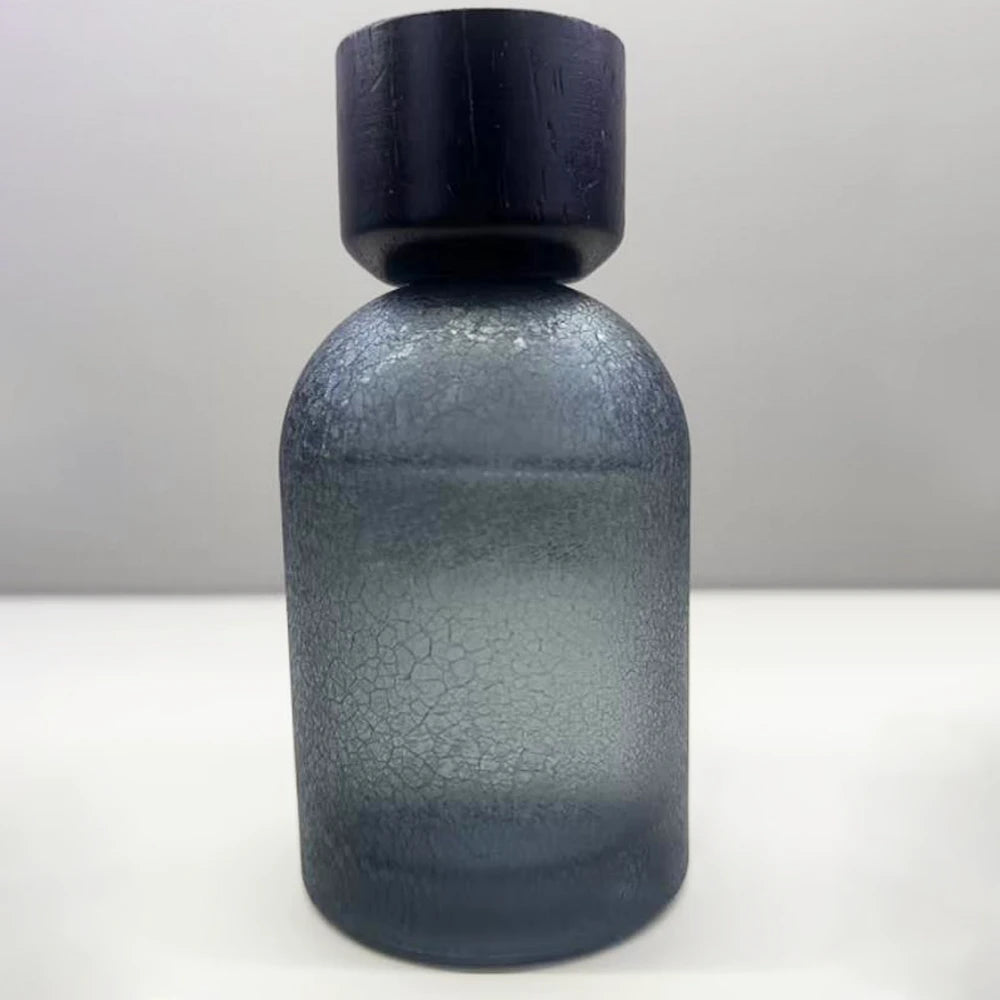 Smoked Frost Cylinder Perfume Bottle