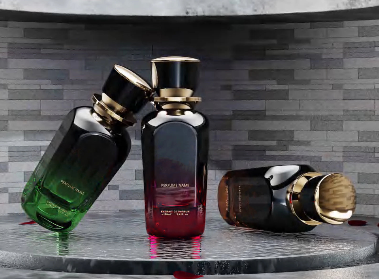 Monarch Essence Luxury Perfume Bottle