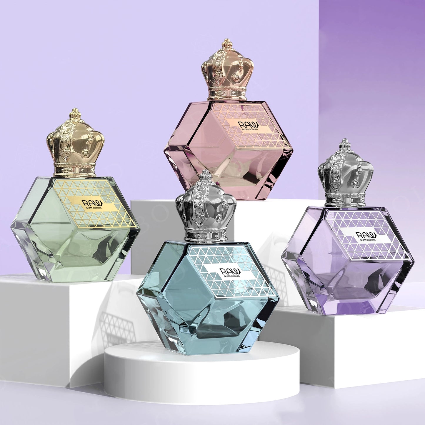Regalia Prism Luxury Glass Perfume Bottle