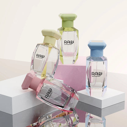 Vera Facet Luxury Glass Perfume Bottle