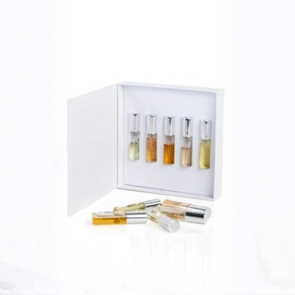 Pure Essence Discovery Collection – 5 Bottle Perfume Sample Kit