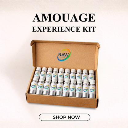 15 × 10 ml Premium Perfume Oils | AMOUAGE Experience Kit