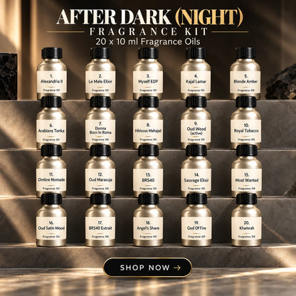 Top 20 After Dark (Night) Fragrance Oils Kit | 20x10ml
