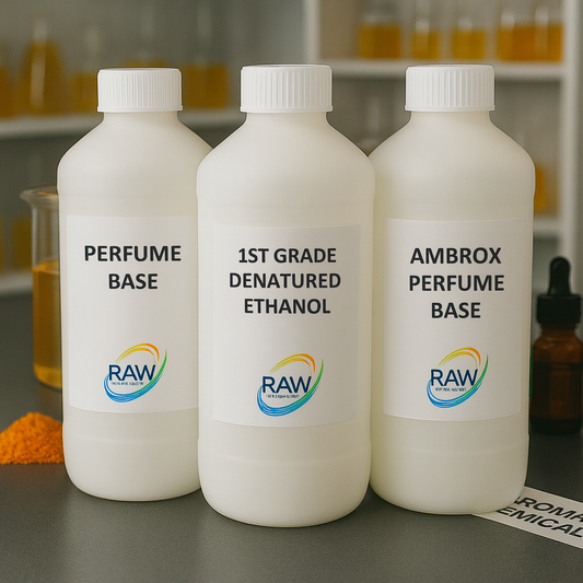 Perfume Base + 1st Grade Denatured Ethanol + Abrox Perfume Base (Combo)