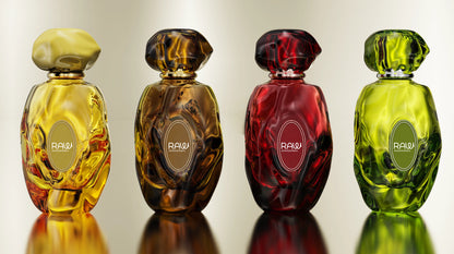 Auric Ripple Luxury Perfume Bottle