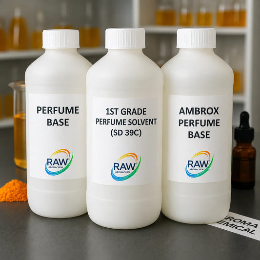 Perfume Base + Perfumers Solvent + Ambrox Perfume Base (Combo) 1Ltr Each