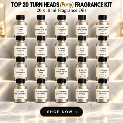 Turn Heads (Party) Fragrance Oils Kit | 20x10ml