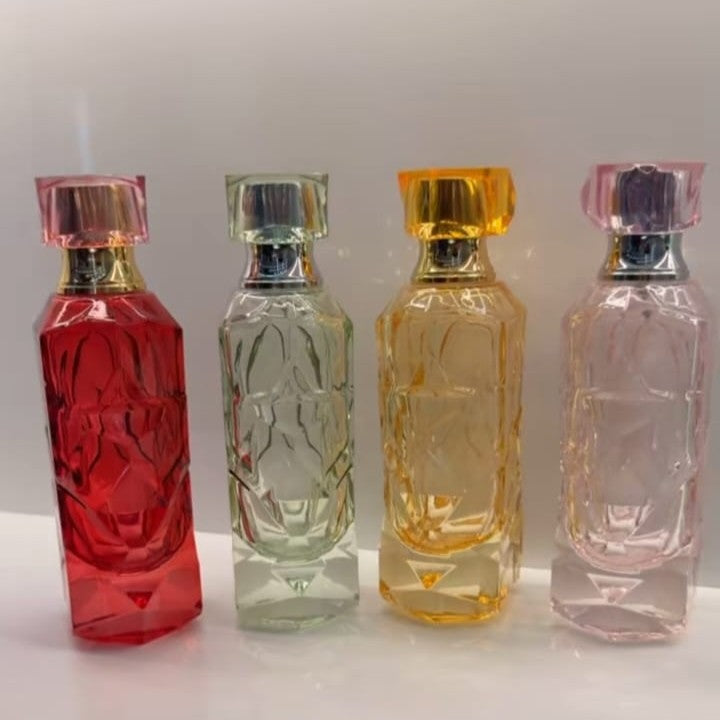 Crystal Facet Perfume Bottle