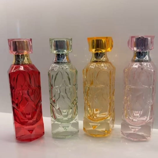 Crystal Facet Perfume Bottle