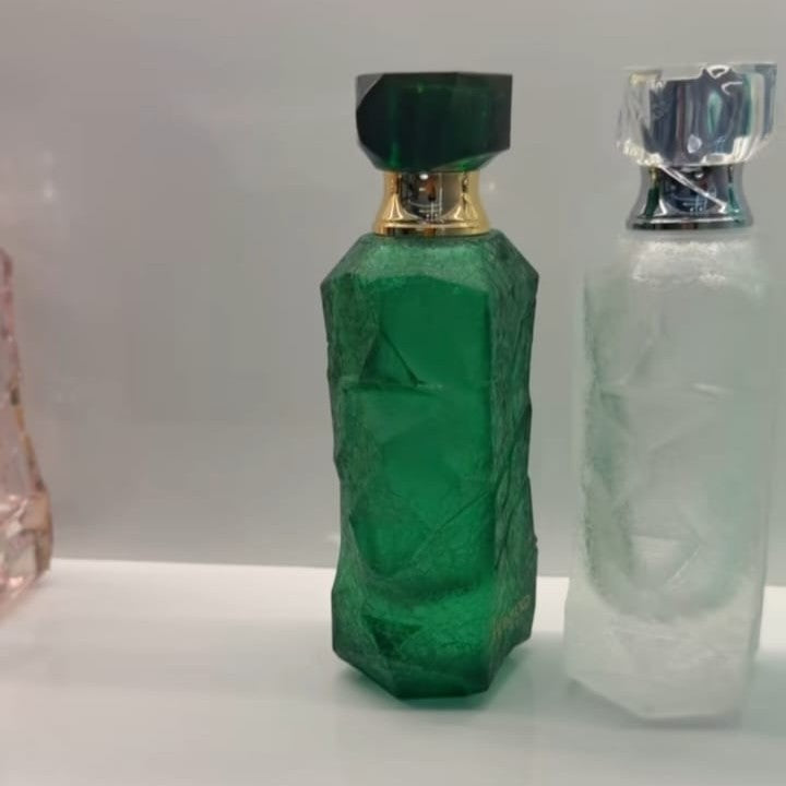 Crystal Facet Perfume Bottle