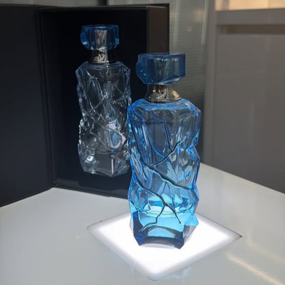 Crystal Facet Perfume Bottle
