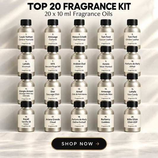 Top 20 Winter Fragrance Oils Kit | 20x10ml