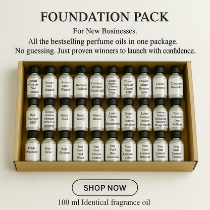 FOUNDATION PACK - For New Businesses (100ml x 29 Fragrance Oils)