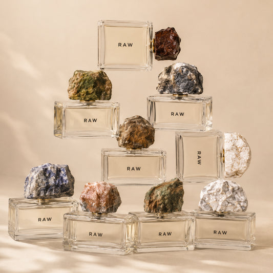 Gem Stone Caps for Perfume Bottle